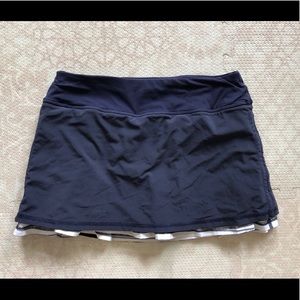 Lululemon skirt skort blue size 4